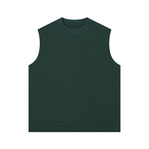 Débardeur Homme Grande Taille Personnalisé en Coton Épais Écologique Séchage Rapide Respirant Haute Qualité Couleur Personnalisée Coupe Ample pour la Gym - Product Image 2