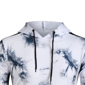 Sweat à capuche surdimensionné en éponge française avec logo personnalisé pour hommes, épais, lourd, de haute qualité, logo imprimé en polaire simple OEM - Product Image 3