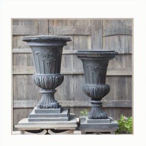 ตะกร้าดอกไม้รูปสุนัขสำหรับตกแต่งบ้านและกลางแจ้งทำจากเหล็กชุบสังกะสีแบบคลาสสิกใช้ในบรรจุภัณฑ์แบบกล่อง - Product Image 1