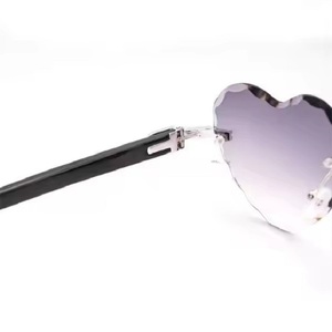 Nuevas llegadas de marca superior de moda forma rectangular gafas de sol Moissanite Diamond Panther marco gafas de sol para Mujeres Hombres - Product Image 5