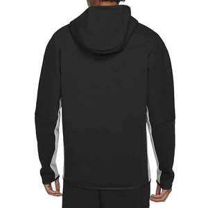 Ensemble de survêtement streetwear multi-panneaux en molleton de coton avec cordon de serrage, coupe-vent, pour homme, avec impression de logo personnalisé, idéal pour l'hiver - Product Image 3
