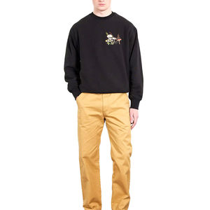 Sudadera de poliéster/algodón para hombre, sudadera bordada de mezcla de algodón liso personalizada OEM de alta calidad, ropa para hombre - Product Image 1