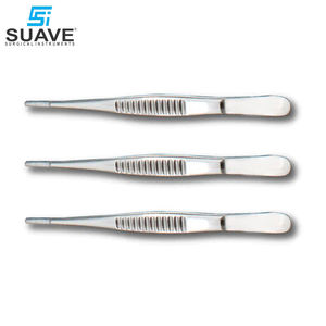 ราคาขายส่งคีมเนื้อเยื่อผ่าตัดรูปทรงตรงคีมวัสดุสแตนเลสโดย SUAVE เครื่องมือผ่าตัด - Product Image 5