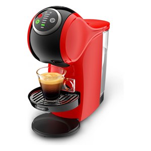 เครื่องชงกาแฟแคปซูล De'Longhi รุ่น GENIO S Plus 0939338 ไฟฟ้า พลาสติก 1460W สีแดงดำ อัตโนมัติเต็มรูปแบบ แรงดัน 16-20 บาร์ - Product Image 1