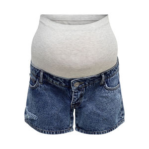 Shorts en jean déchirés et délavés pour femmes, best-sellers, shorts en jean décontractés pour filles avec design et taille personnalisés, service OEM - Product Image 5