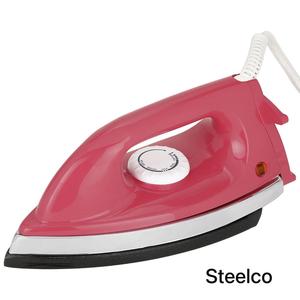 STEELCO RED 1kg Mini Electric Dry Steam <b>Iron</b> Anti-Dry Burning 750W 100mL Water Tank Portable Household Hotel Commercial Garment - Product Image 2