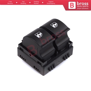 สวิตช์กระจกไฟฟ้า BDP1026 ด้านหน้าซ้าย 735442329 สำหรับ Linea 2 ปุ่ม 4 ขา - Product Image 3