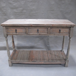 Bàn Điều Khiển Có Ngăn Kéo Đồ Nội Thất Gia Đình Thiết Kế Mộc Mạc Làm Từ Gỗ Tếch Chất Lượng Cao Cho Phòng Khách - Product Image 5