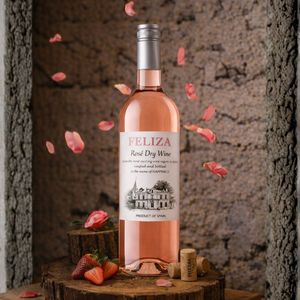 Feliza - Vino Rosato Secco Garnacha Tempranillo 11% ABV Vino Rosato Spagnolo 750ml - Product Image 2