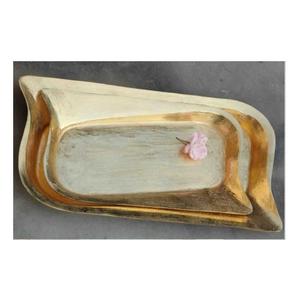 Nouveau design Plateau de service pour la maison et l'hôtel Plateau de service de table en forme de rectangle de bonne qualité pour la cuisine Plateau à fruits - Product Image 3