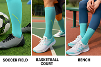 Chaussettes de sport unisexes respirantes de haute qualité pour hommes et femmes, logo personnalisé, chaussettes de sport en coton, chaussettes de sport brodées