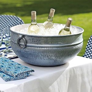Refroidisseur de vin en métal Grand seau à glace à bière et bac à vin Refroidisseur de champagne Baignoire à boisson de haute qualité - Product Image 6