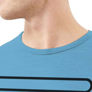 T-shirt pour homme Style moderne décontracté Manches courtes Tissu doux Léger pour la mode quotidienne et les applications d'impression personnalisée - Product Image 5