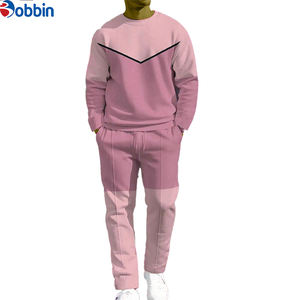 <b>Top</b> Trend Men's Winter Crew Neck Casual Sports Suit Heavyweight Breathable Long-Sleeved <b>Trousers</b> Loose Sweatshirt Sweatpants - Product Image 3