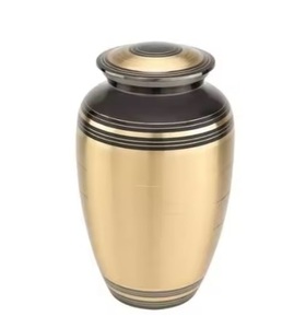 Wholesale Luxury Adult Brass Cremation Urns for <b>Your</b> <b>Loved</b> One Ashes for Home Decor Funeral Supplies Hot Selling High Demanding - Product Image 3