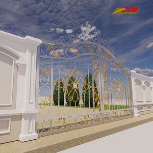 Portes en fer forgé et portes en métal avec accessoires de porte de qualité, installation professionnelle et caractéristiques d'automatisation - Product Image 4