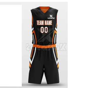 Uniformes de Baloncesto Reversibles Personalizados al por Mayor, Último Diseño, Uniformes de Baloncesto Reversibles Sublimados - Product Image 4