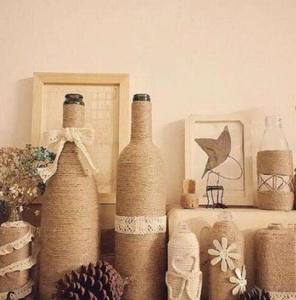 Rouleau de jute naturel de chanvre pré-rouleau en rouleaux Lingot de jute à motif brut - Product Image 4