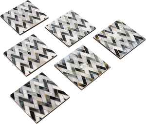 Meena ที่รองแก้วเรซิน barware สำหรับเครื่องดื่มที่ให้บริการในครัวเรือนสำนักงานโรงแรมทำในอินเดีย - Product Image 1