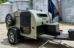 NUEVA Caravana de Viaje NOMAD TEARDROP 2025, Remolque Modular Mini Ligero Impermeable, Casa Móvil en Venta - Product Image 6