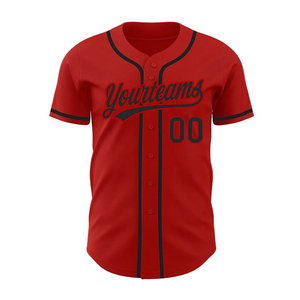 Venta al por mayor Uniforme de béisbol Personalizar Camisetas de béisbol Softball Ropa deportiva Jersey - Product Image 6