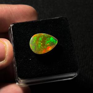Natural 16*12MM ópalo etíope pera corte fuego piedra preciosa juego de color - Product Image 4