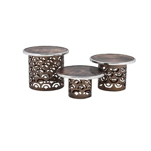 Accesorios Boda Fiesta Celebración Plateado Acabado Pastel Servir Soporte Hogar Hotel Fiesta de cumpleaños Pastel Servir Soporte - Product Image 3