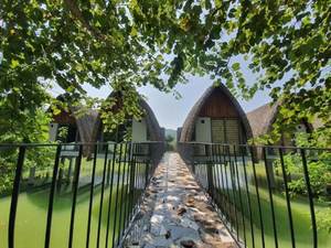 Invernaderos prefabricados 40HC modernos de alta calidad Edificios prefabricados industriales HN04 de Vietnam Estilo de bungalow moderno - Product Image 4