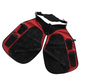 Nueva llegada Cómodo Farrier Chaps Delantal de cuero protector con bolsillos POR TARIQ MFG CO CE ISO EU - Product Image 3
