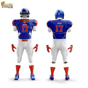 Uniformes de fútbol americano para hombres y mujeres, camiseta de rugby personalizada al por mayor, tecnología de sublimación, ropa de fútbol americano - Product Image 5