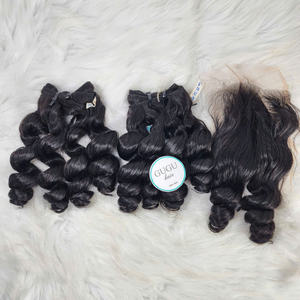 ผมต่อแบบมนุษย์ผมตรงกระดูกไม่ผ่านกระบวนการผมคน100% จากเวียดนาม - Product Image 2