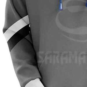 Sweats à capuche en polaire de polyester de qualité supérieure, personnalisables par sublimation, pour hommes, tissu respirant et confortable pour hommes - Product Image 5