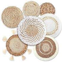 Handmade Woven Rattan Tea Coaster Sets Designer <b>Wicker</b> Coaster for Drinking Mug Glass Tea Cup Coaster Mats and Pads <b>Placemats</b> - Product Image 6