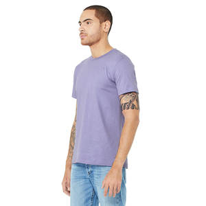 Bella + Canvas 3001 T-shirt unisexe pour hommes Premium Fit respirant Confort Tee Prêt Logo Personnalisation Digne pour un usage quotidien - Product Image 1