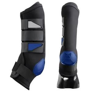 Professional Customized Made Durable <b>Lightweight</b> Breathable Waterproof PU Leather Horse <b>Boots</b> Latest Designs Horse Leg <b>Boots</b> - Product Image 6