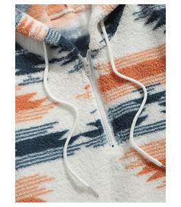 Sweat à capuche en polaire zippé pour homme élégant pour l'hiver avec poche Teint uni Respirant et à séchage rapide pour un usage quotidien Sports et décontracté - Product Image 5