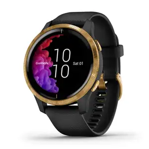 010-02173-31 Venu GPS Smartwatch com tela sensível ao toque brilhante, música, monitoramento de energia corporal, exercícios animados, pulso Ox Se