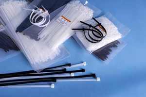 Equipo eléctrico de 7,6*350mm, bridas para cables autoblocantes de nailon, bridas con cremallera de plástico, fabricante de Vietnam, nueva calidad superior - Product Image 5