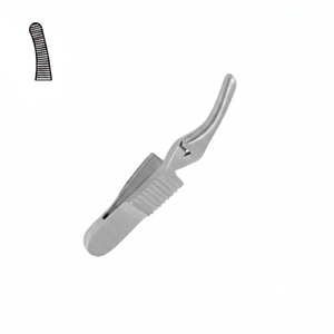 เครื่องหนีบห้ามเลือดบูลด็อกแบบโค้งที่แม่นยำเครื่องมือห้ามเลือดสำหรับการอุดตันหลอดเลือดชั่วคราว - Product Image 4