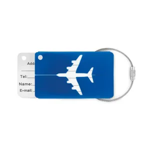 Etiquetas de equipaje personalizables FLY TAG, llaveros y mosquetones promocionales premium para merchandising - Product Image 2