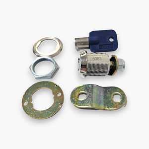 Lote de 2 Cerraduras Tubulares Resistentes # Material de Aleación de Zinc 6083 con Sistema de Desbloqueo con Llave - Product Image 3