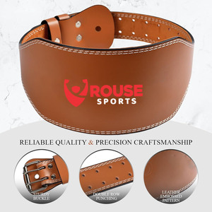 เข็มขัดยกน้ำหนักหนังพร้อมโลโก้สั่งทำ ขายส่ง เข็มขัดพยุงหลังสำหรับออกกำลังกาย สำหรับผู้ชายและผู้หญิง - Product Image 2