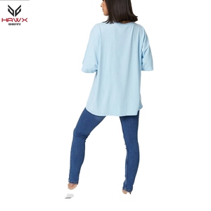 T-shirts d'été pour hommes à bas quantité minimale de commande Impression de logo personnalisé Décoration de bouton conçue en tissu de Spandex de coton Dernières techniques simples - Product Image 2