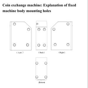 Máquina de Cambio de Monedas de Acero Inoxidable Fabricada en Taiwán, Montable en Pared, Enchufe Universal 110/220V - Product Image 6