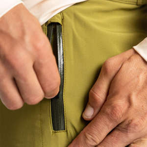 Pantalones Cortos de Pesca Personalizados para Hombre, Casuales, de Secado Rápido, Transpirables, Mezcla de Poliéster, Absorben la Humedad, Diseño Sólido, con Cordón, al por Mayor - Product Image 5