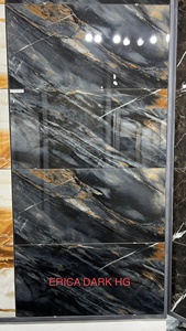 กระเบื้องพอร์ซเลนลายหินอ่อนสีขาวเคลือบเงาคุณภาพสูงขนาด 600*1200 มม. สไตล์โมเดิร์นยุโรปจากอินเดีย - Product Image 6