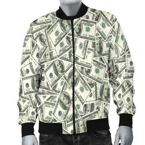 Men's Stylish Reversible Bomber <b>Jacket</b> Color Contrast Windproof <b>Waterproof</b> Casual <b>Thin</b> Zipper Closure Stand Breathable Plus Size - Product Image 5