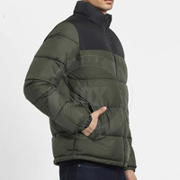 Manches longues dernière conception de haute qualité veste d'hiver hommes sport baseball bulle veste d'hiver