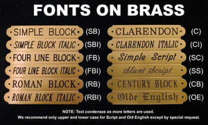 Placas de Identificación de Latón Grabadas con Láser Personalizadas y Pulimentadas para Artículos de Cuero, Etiquetas para Mascotas, Proveedor al por Mayor - Product Image 5