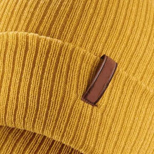 Vente en gros de bonnets tendance avec logo personnalisé de haute qualité, vêtements chauds pour l'hiver, bonnets tricotés - Product Image 6